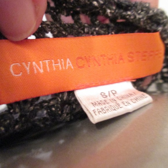 Cynthia Steffe Crochet Tweed Empire Waist Dress Small - Picture 8 of 8